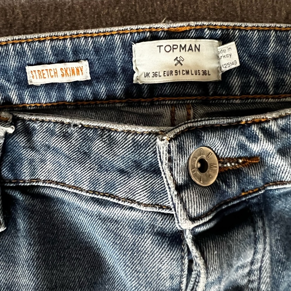 Topman Skinny Stretch Jeans